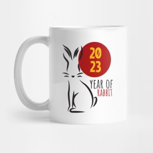 2023 Year Of The Rabbit Chinese New Year Mug